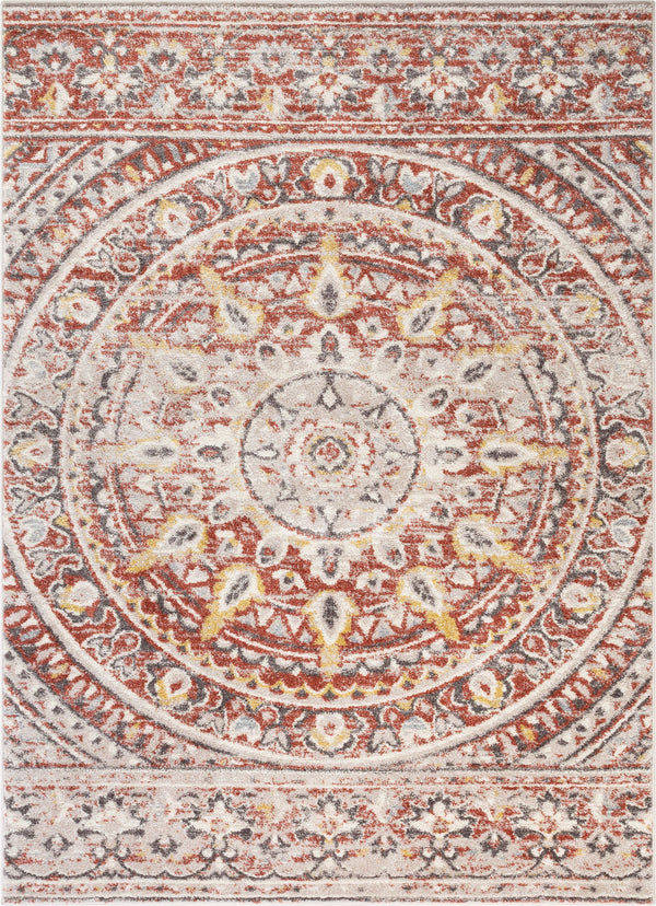 Alish Vintage Bohemian Mandala Terra Rug