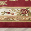 Le Petit Palais Red Traditional Rug