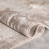 Allegra Abstract Distressed Ivory Rug