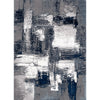 Thalia Abstract Distressed Blue Rug