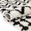 Besa Moroccan Tribal Shag White Rug