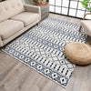 Oliver Contemporary Tribal Ivory Rug