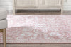 Disa Vintage Medallion Blush Soft Rug By Chill Rugs