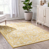 Disa Vintage Medallion Gold Soft Rug By Chill Rugs