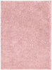 Emerson Plain Glam Shag Pink Rug