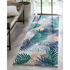 Sonoran Floral Textured Green Rug