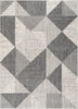 Lujo Mid-Century Modern Geometric Grey Rug