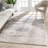 Norman Modern Distressed Abstract Ivory Rug