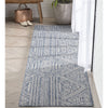 Khalo Tribal Navy Blue Indoor Outdoor Flat-Weave Rug