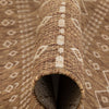 Nord Moroccan Tribal Indoor Outdoor Brown Flat-Weave Rug