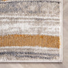 Davina Abstract Modern Grey Rust Rug